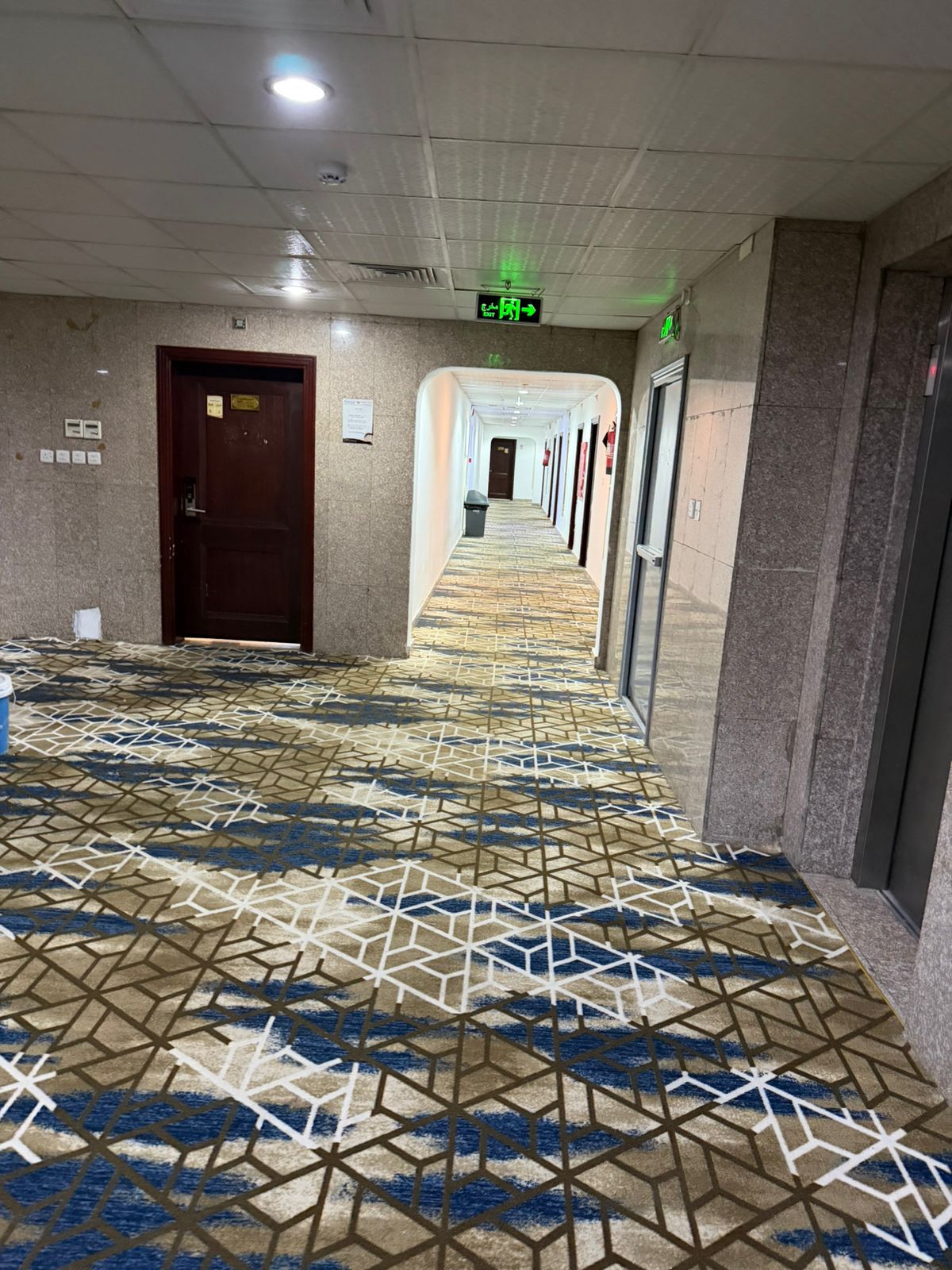 Hotel reception and lounge